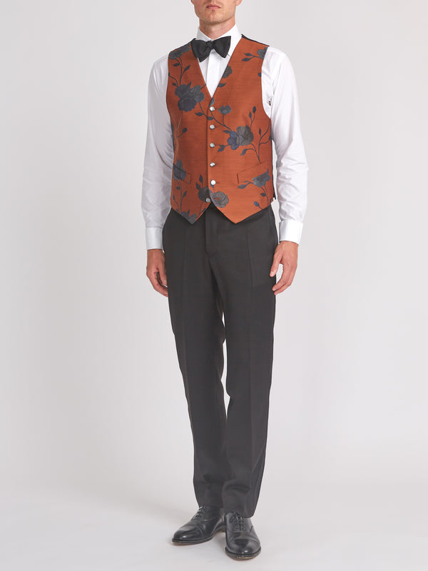 Favourbrook Rust Grantham Single Breasted Waistcoat
