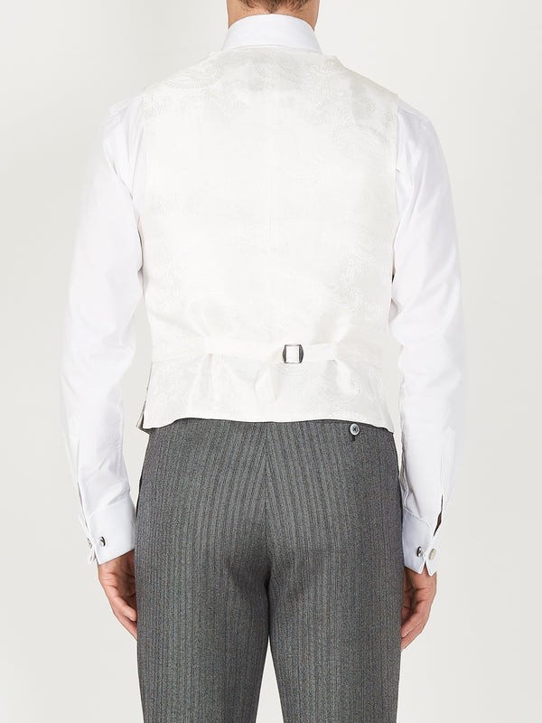 Favourbrook Sky Belvoir Cotton Single Breasted Waistcoat