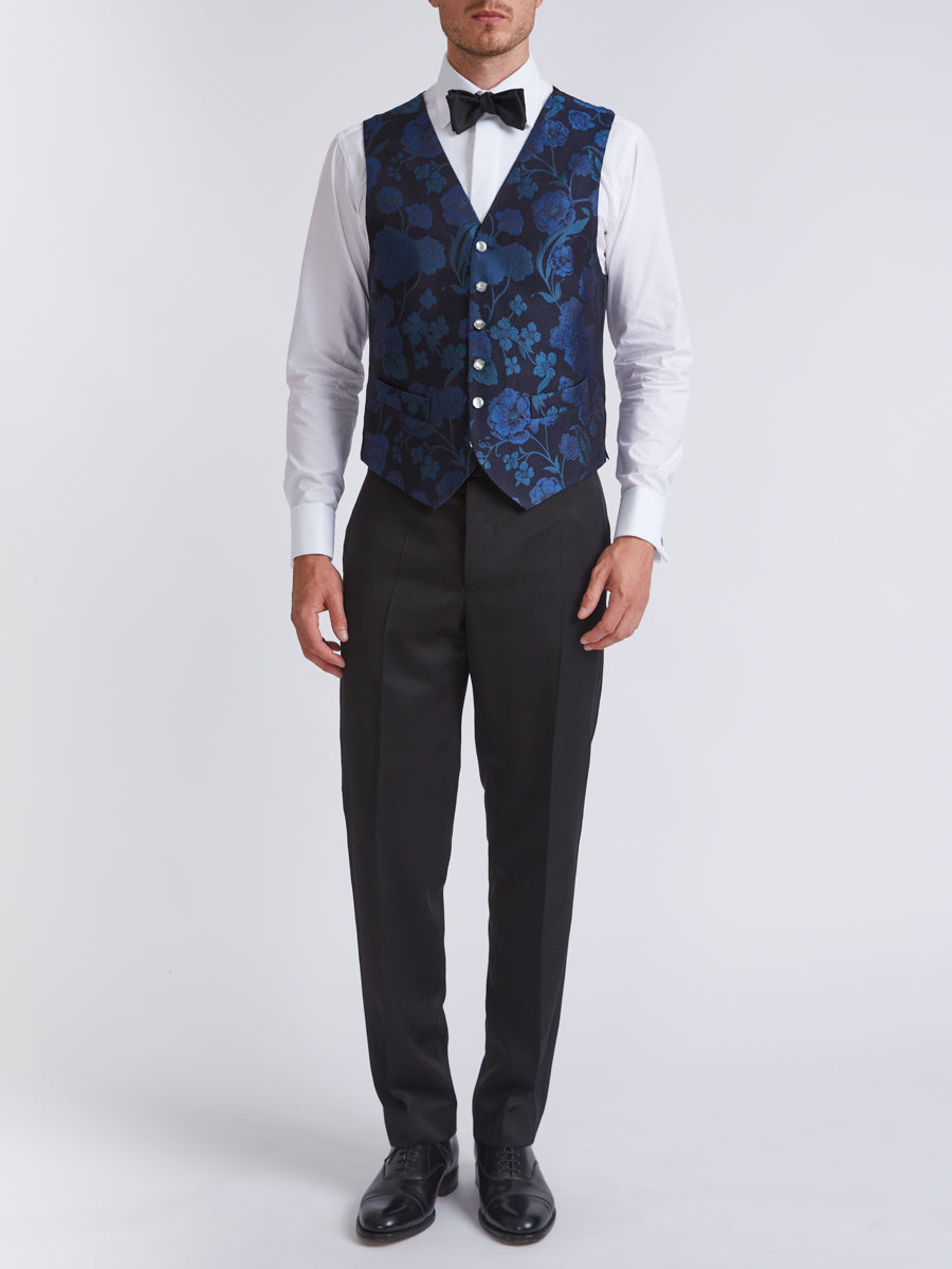Favourbrook Teal Winnington Single Breasted Waistcoat