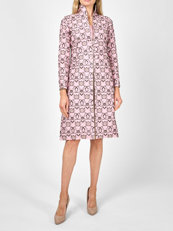 favourbrook Westminster Coat Antique Pink Charterhouse Linen