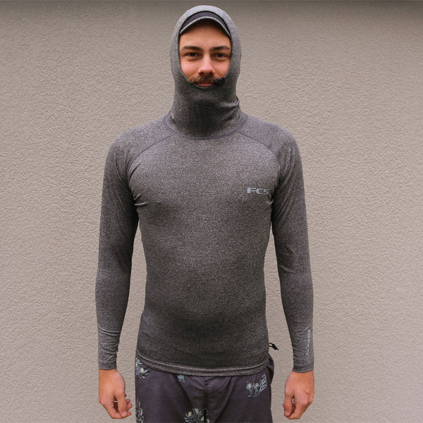 Fcs Essential Hooded Long Sleeve Rash Vest