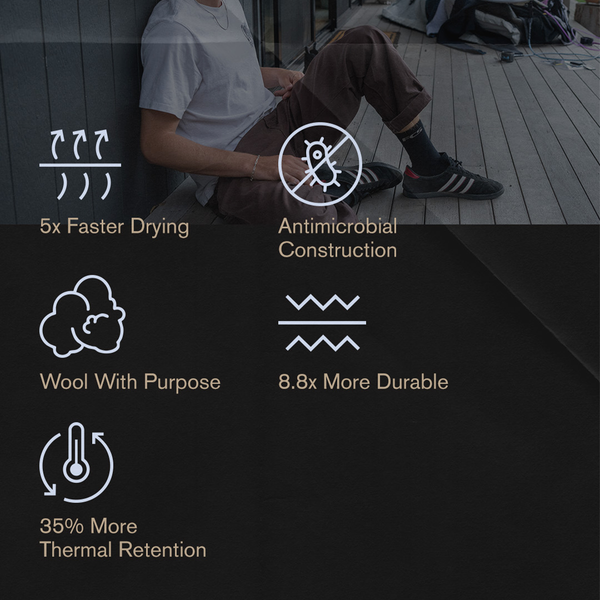 Fcs Goanna Tidal Sock - Low Tide