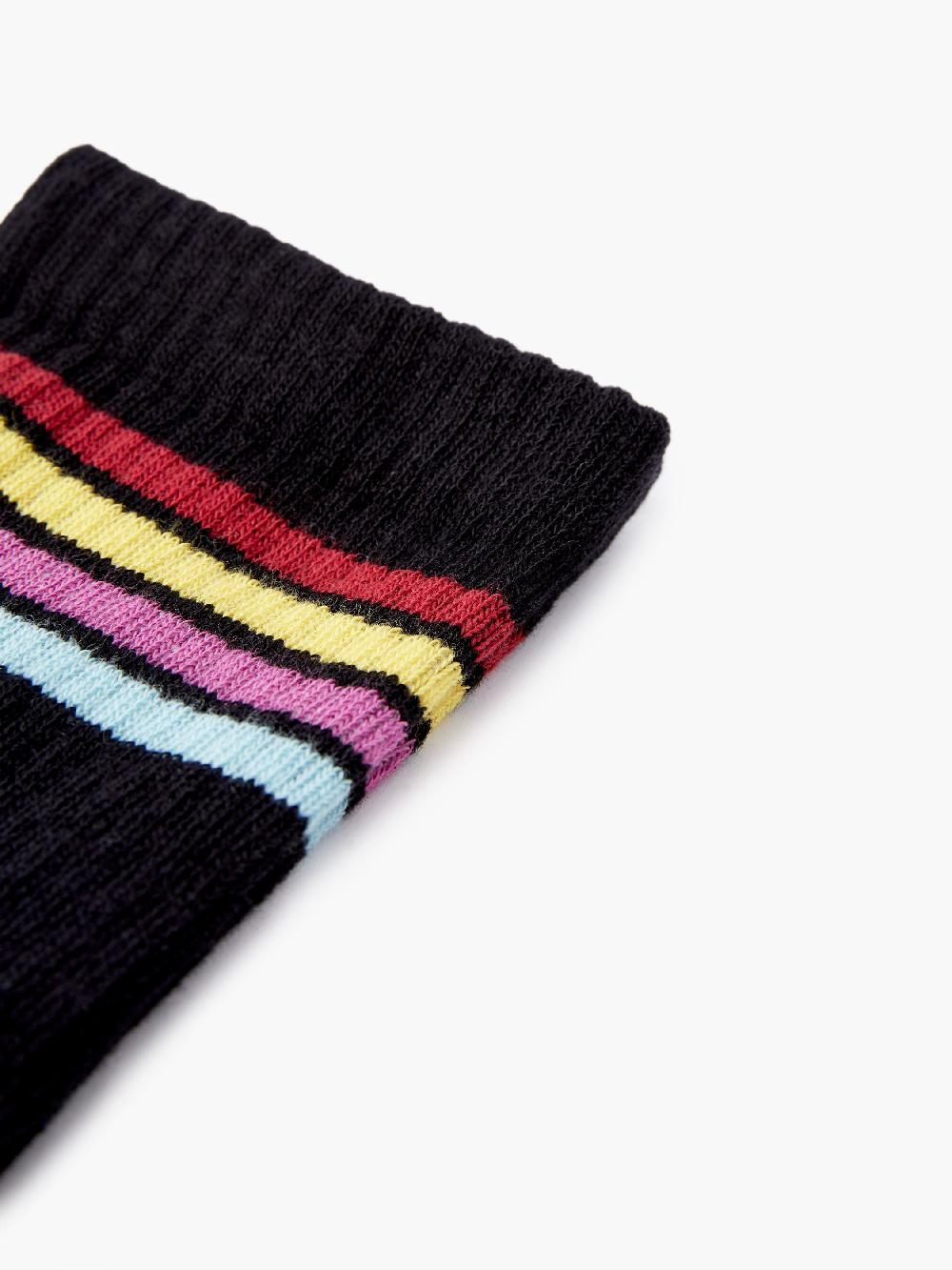 Fcuk 3 Pack French Connection 4 Stripe Crew Socks Multi 1