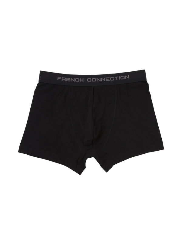 Fcuk 3 Pack French Connection Boxers Burgundy/Black/Grey