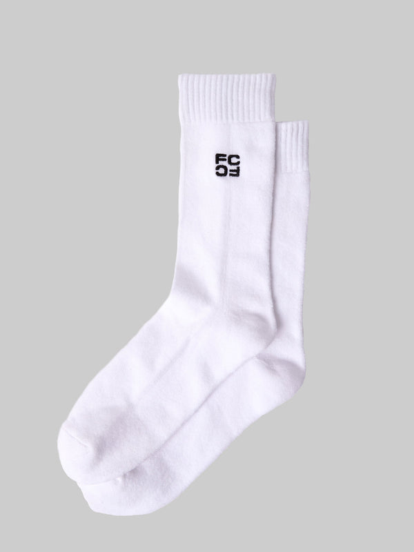 Fcuk 3 Pairs Embroidered Sport Socks Black/Grey/White