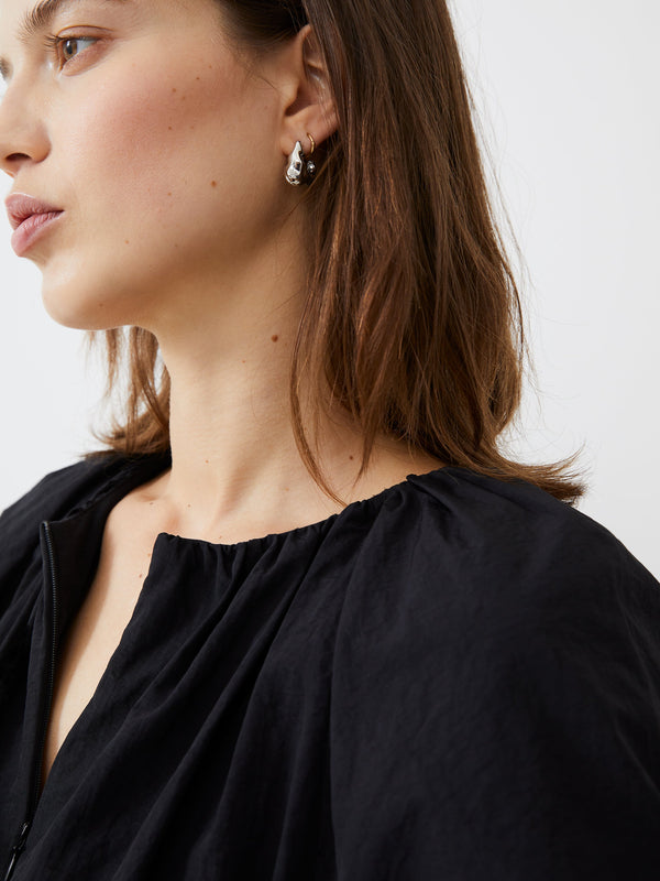 Fcuk Alora Zip Dress Blackout