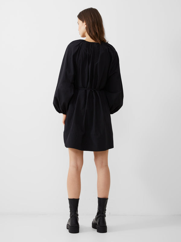 Fcuk Alora Zip Dress Blackout