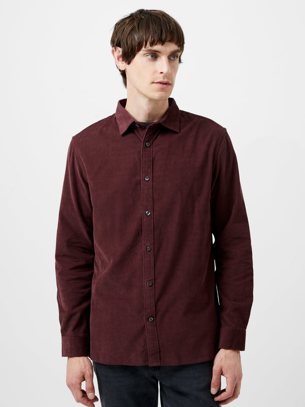 fcuk Baby Corduroy Shirt Burgundy