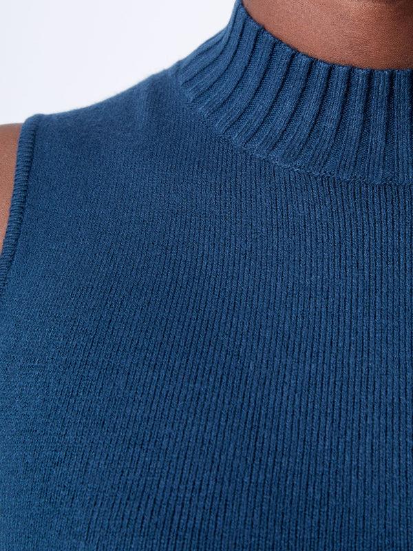 Fcuk Babysoft Bodycon Midi Dress Deep Teal