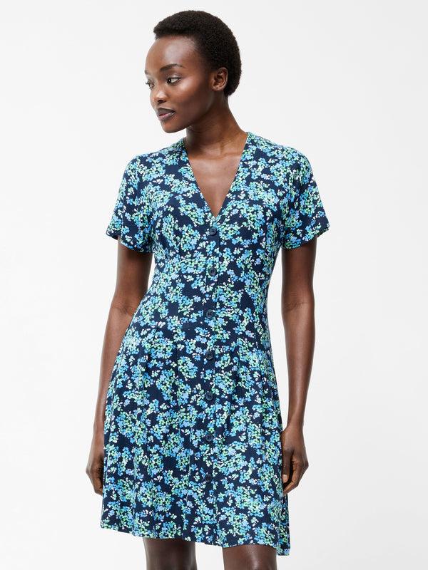 fcuk Benedetta Flippy Dress Midnight Blue