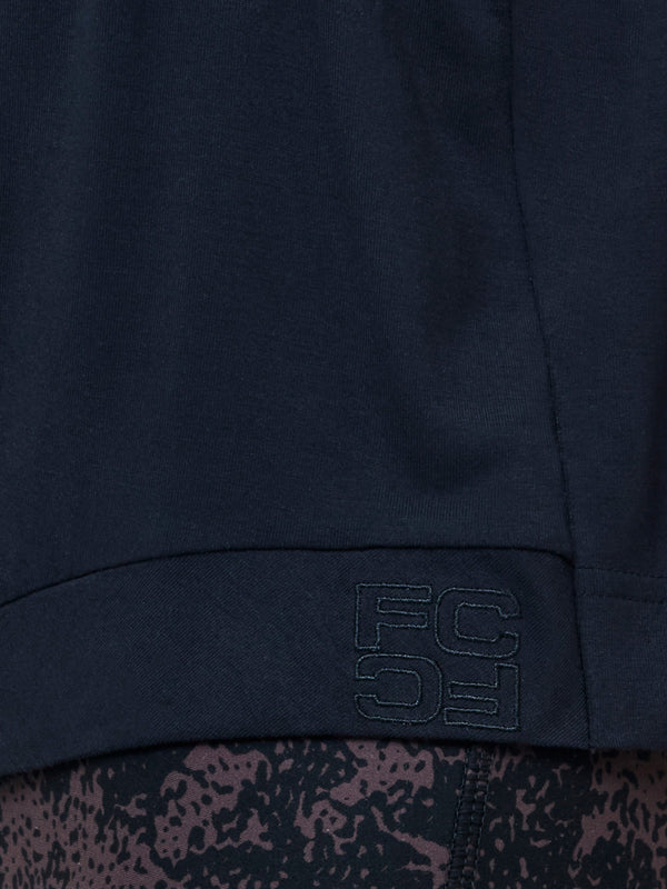 Fcuk Black Jersey Knot Vest Top Black