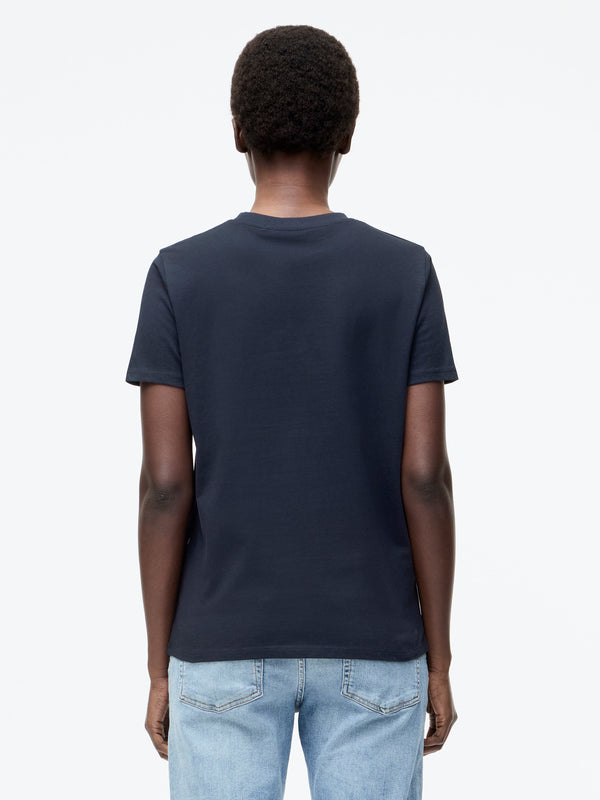 Fcuk Bonjour Graphic T-Shirt Midnight/Red