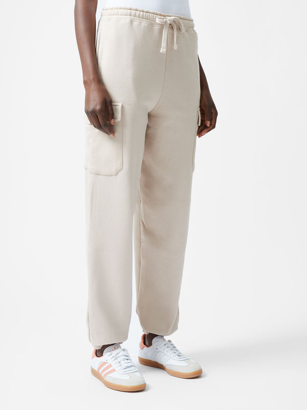 Fcuk Cargo Joggers Lgt Stone