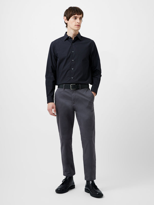 Fcuk Classic Collar Printed Shirt Black Print