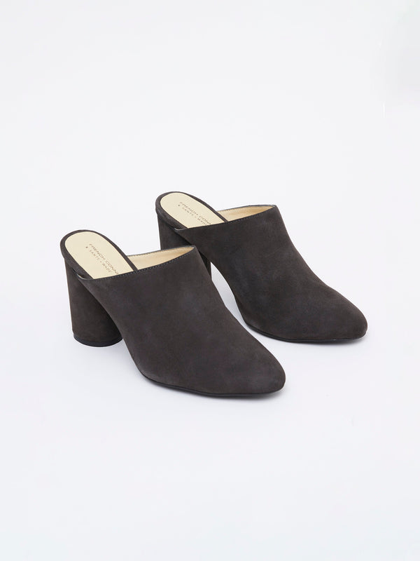 Fcuk Cleo Mules Graphite Grey