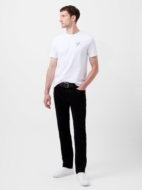 Fcuk Cormorant Organic Graphic T-Shirt White