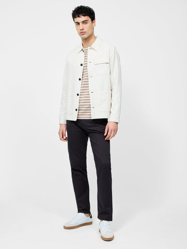 Fcuk Cotton Stretch 5 Pocket 32 Inch Jeans Black