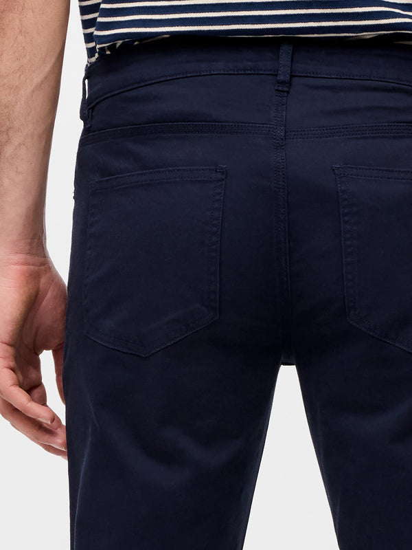 Fcuk Cotton Stretch 5 Pocket 32 Inch Jeans Navy