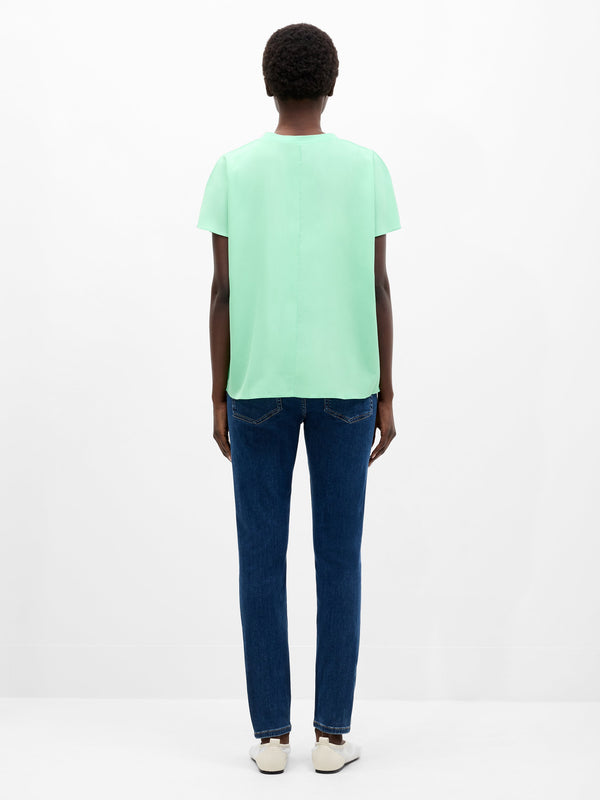 Fcuk Crew Neck Short Sleeve T-Shirt Minted Green