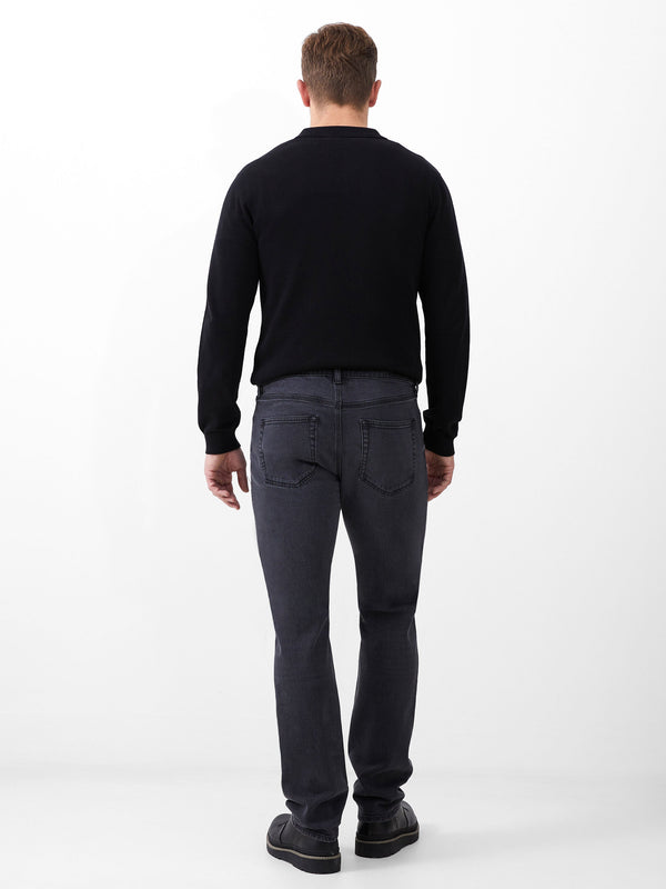 Fcuk Denim Jeans Dark Grey Reg