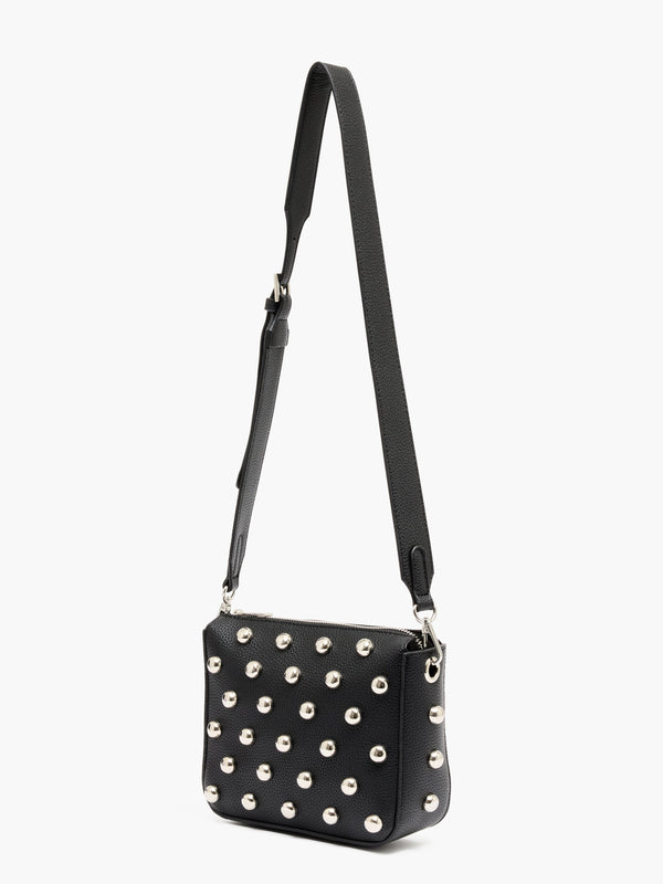 Fcuk Dome Stud Crossbody Bag Black