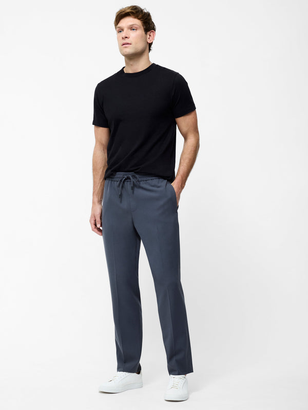 Fcuk Elasticated Stretch Pants Charcoal