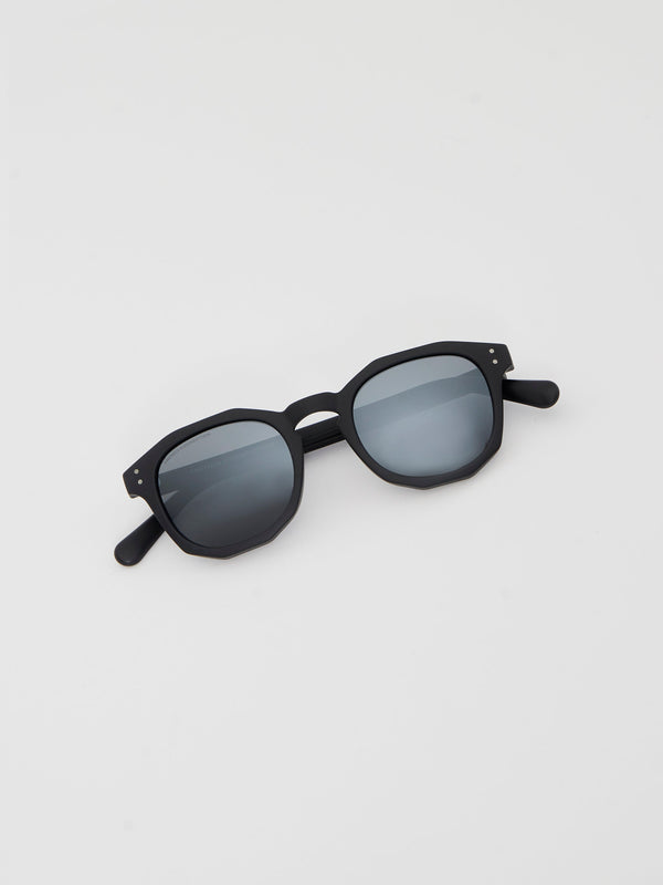Fcuk Faceted Preppy Sunglasses Charcoal