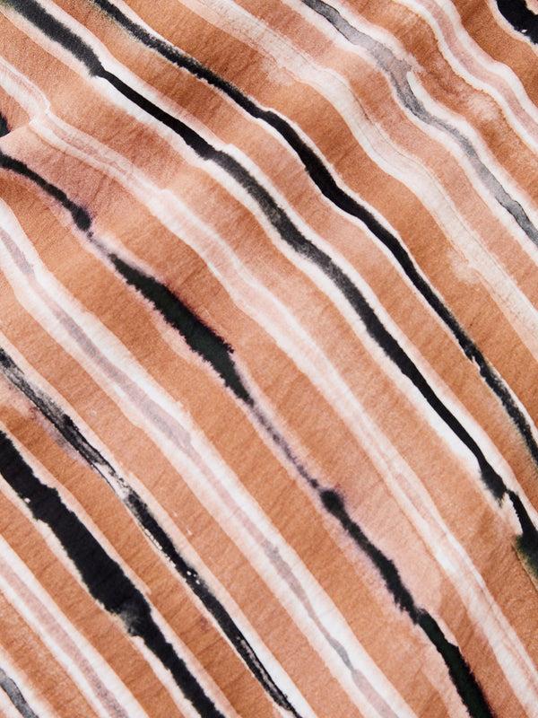 Fcuk Gaia Flavia Textured Skirt Mocha Mousse