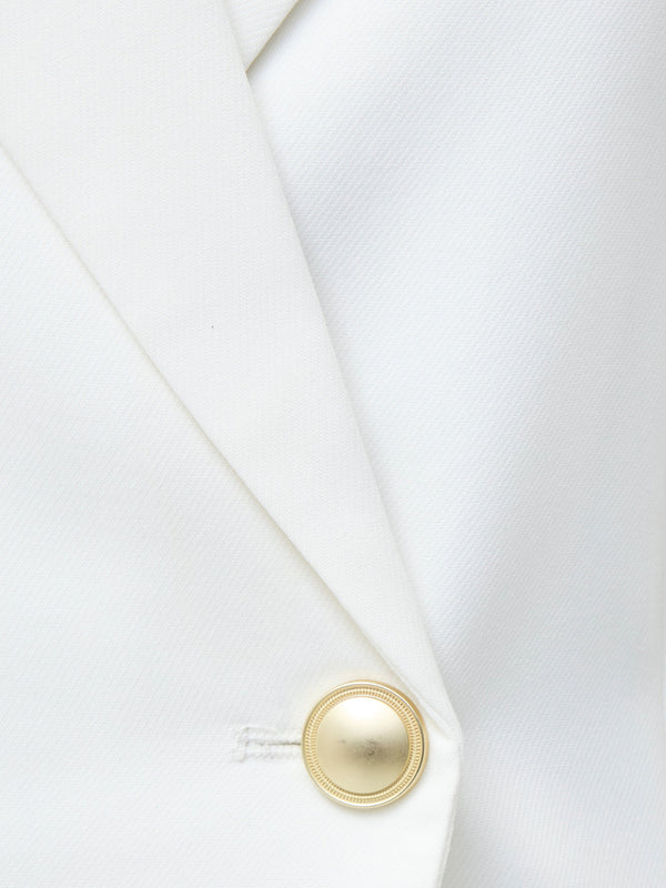 Fcuk Halterneck Blazer Mini Dress Summer White