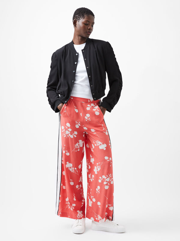 Fcuk Harrie Suiting Bomber Jacket Blackout