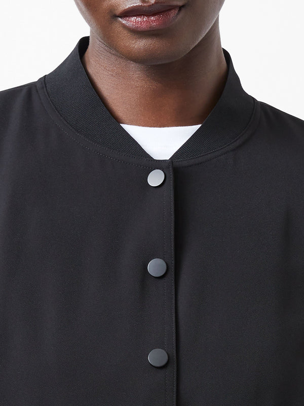 Fcuk Harrie Suiting Bomber Jacket Blackout