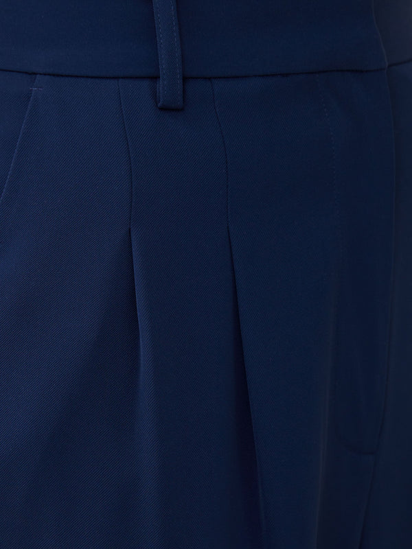 Fcuk Harrie Tailored Trousers Midnight Blue