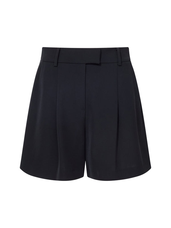 fcuk Harry Suiting Wide Leg Shorts Black