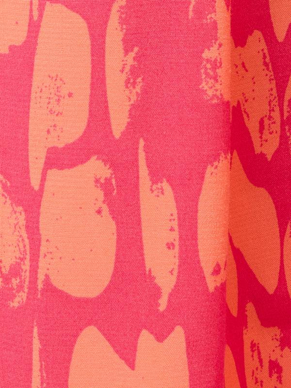 Fcuk Islanna V Neck Tie Midi Dress Azalea