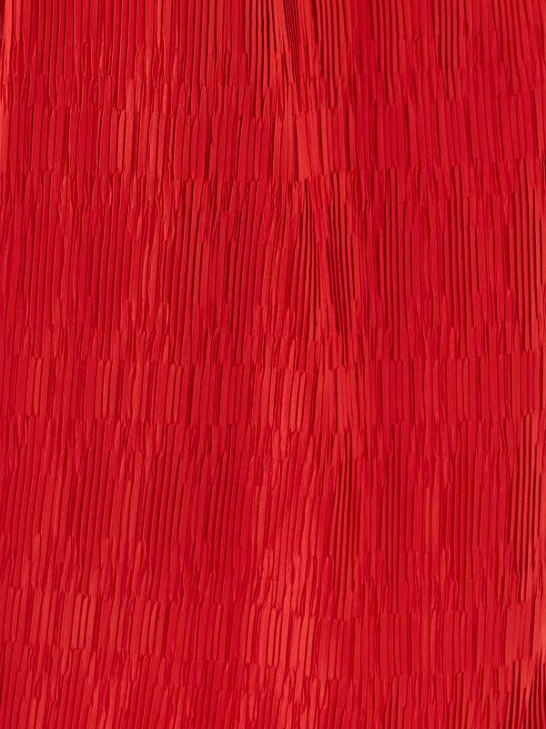 Fcuk Moira Pleated Skirt Scarlet Red