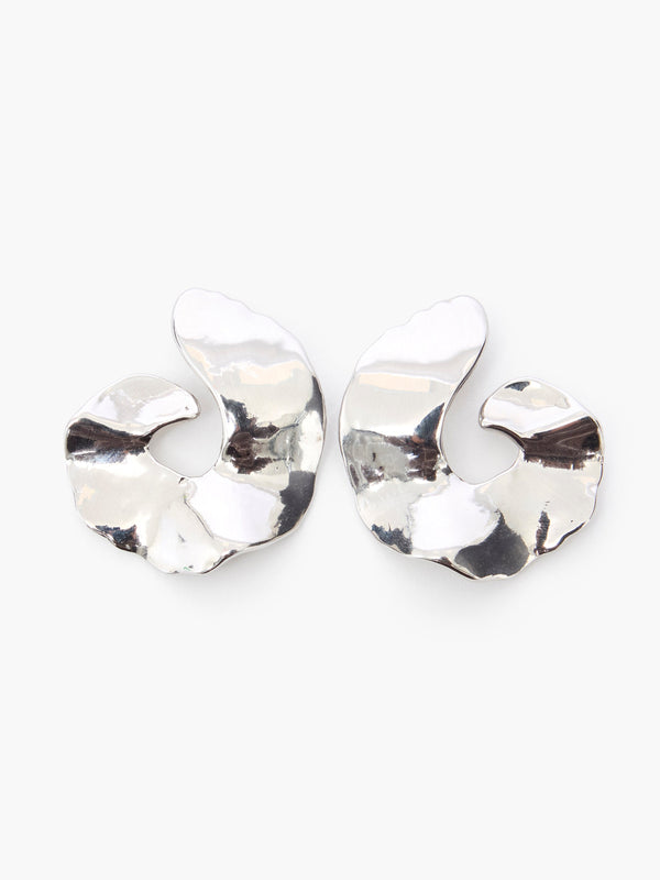 fcuk Molten Large Studs Silver