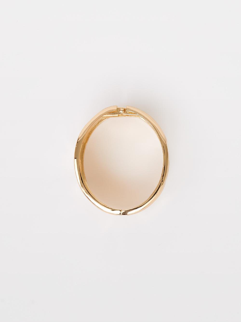 Fcuk Molten Metal Bracelet Gold