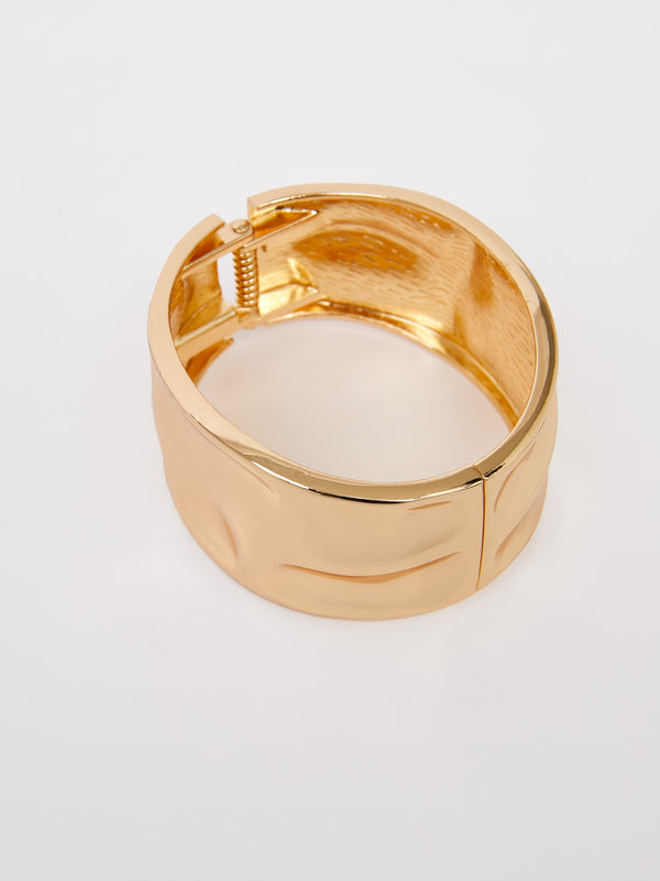 fcuk Molten Metal Bracelet Gold