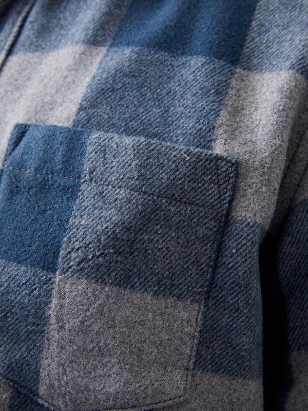 Fcuk Neve Check Shirt Blue Check