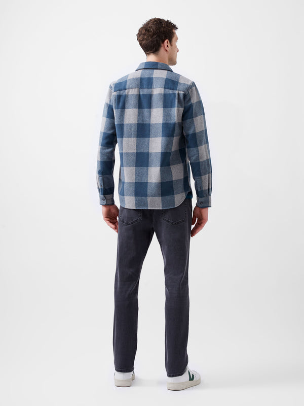 Fcuk Neve Check Shirt Blue Check