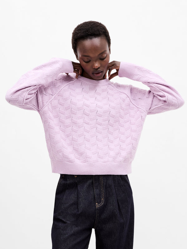 fcuk Odessa Jumper Violet Pink