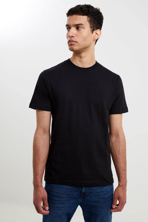 fcuk Organic Cotton Classic T-Shirt Black Onyx