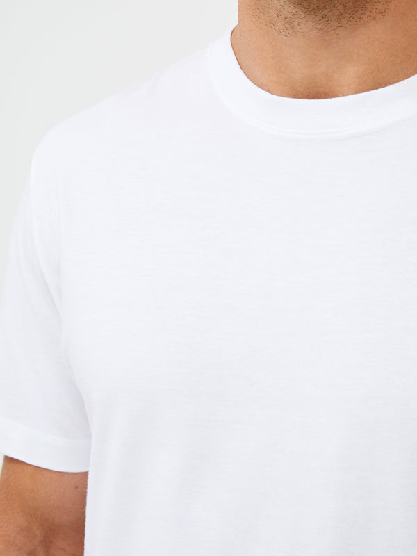 Fcuk Organic Cotton Classic T-Shirt Linen White