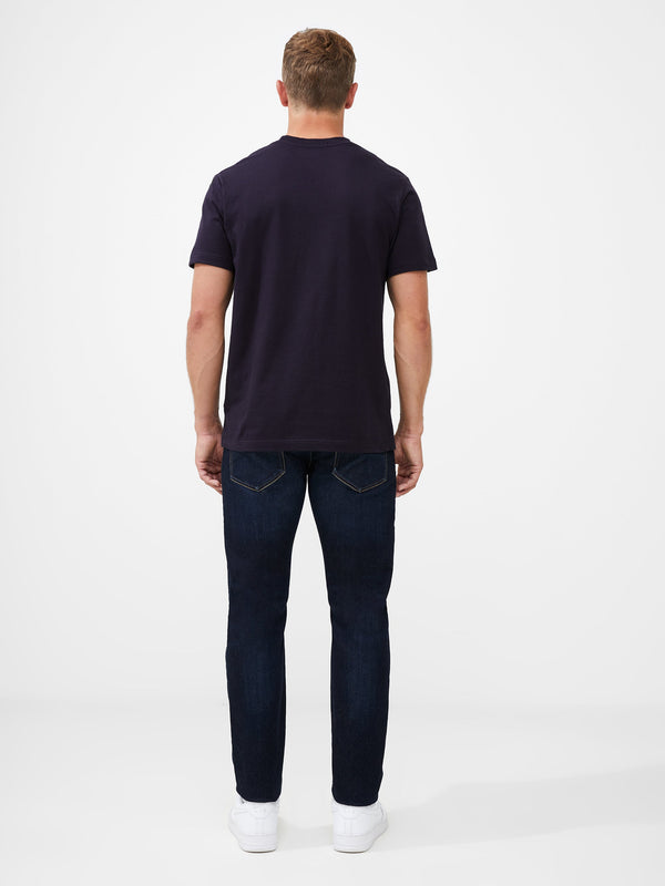 Fcuk Organic Cotton Classic T-Shirt Utility Blue