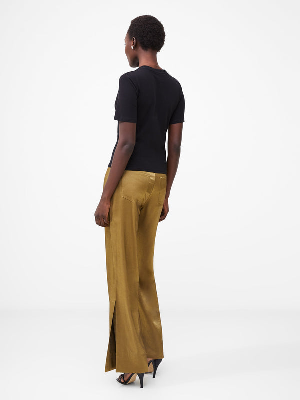 Fcuk Rallie Cotton Crew Neck T-Shirt Black