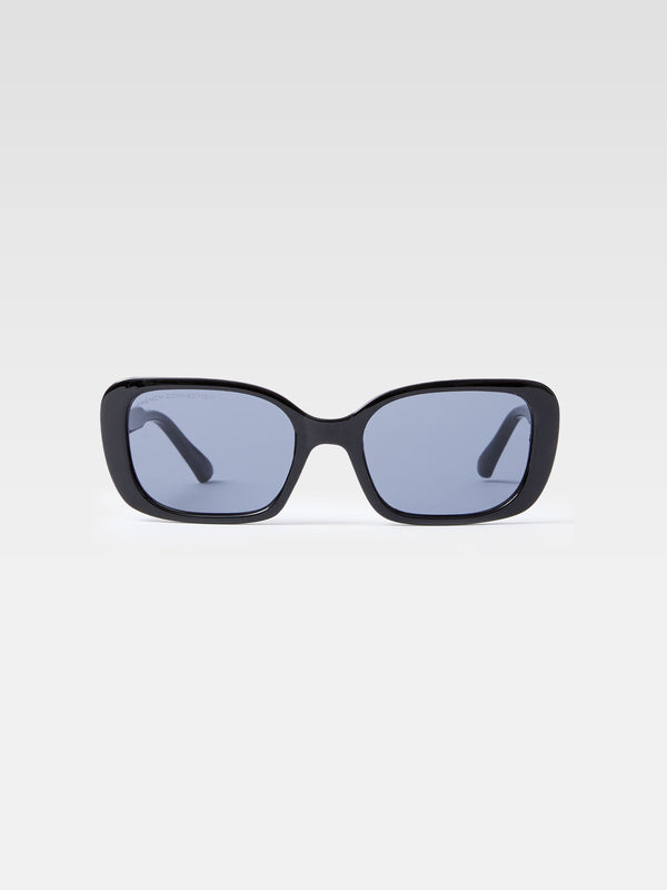 fcuk Rectangular Sunglasses Shiny Black