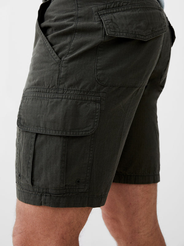 Fcuk Ripstop Cargo Shorts Olive