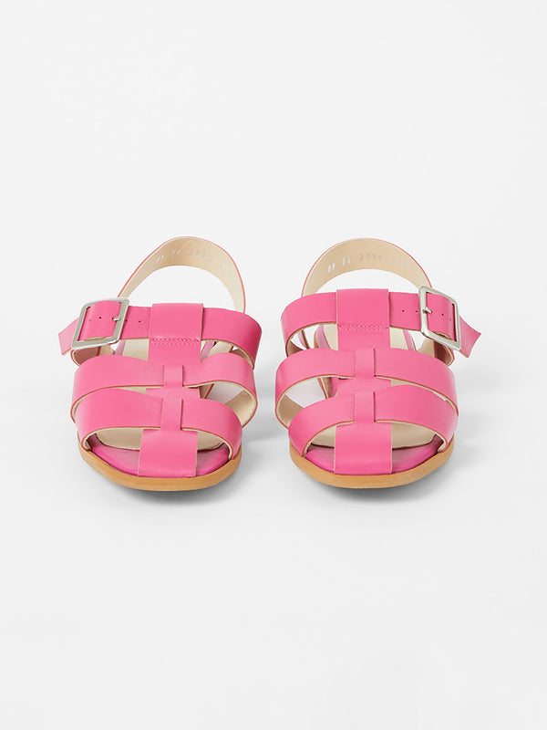 Fcuk S+W X Luisa Fisherman Caged Sandals Fuchsia