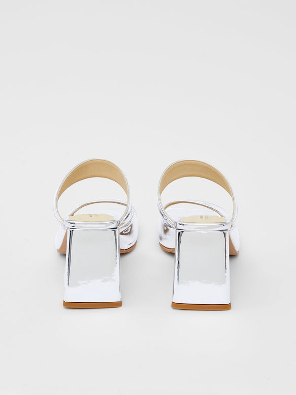 Fcuk Sadie Mirror Metallic Heels Mirror Metallic