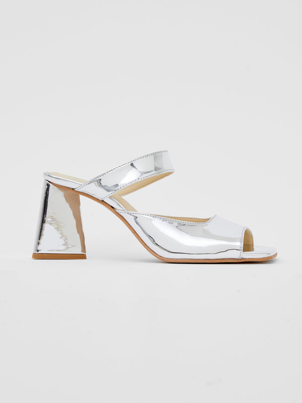 fcuk Sadie Mirror Metallic Heels Mirror Metallic